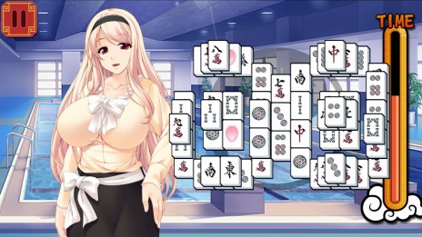 画像ギャラリー No.001のサムネイル画像 / 今度は麻雀ソリティアが登場。PC向け美少女パズルゲーム「Pretty Girls Mahjong Solitaire」がSteamで8月24日に発売決定