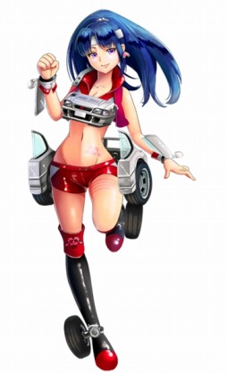 画像ギャラリー No.005のサムネイル画像 / 「レーシング娘。」新コース「雪道の峠」が追加。イベント「バトルは白銀」を実施