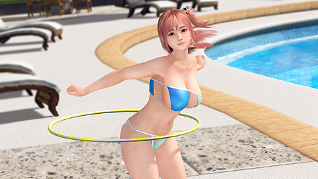 画像ギャラリー No.014のサムネイル画像 / 「DEAD OR ALIVE Xtreme 3」最新情報。「やわらかエンジン2.0」ではヒロイン達の着くずれや日焼けの表現が実現したらしい