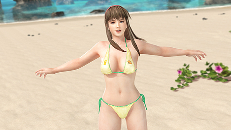 画像ギャラリー No.003のサムネイル画像 / 「DEAD OR ALIVE Xtreme 3」最新情報。「やわらかエンジン2.0」ではヒロイン達の一部部位が外からの圧力によって“変形”するらしい