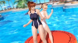 画像ギャラリー No.002のサムネイル画像 / 「DEAD OR ALIVE Xtreme 3」がTVアニメ「競女!!!!!!!!」とのコラボ水着を無料配信
