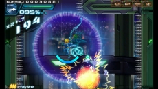 画像ギャラリー No.003のサムネイル画像 / PC版「蒼き雷霆 ガンヴォルト」，最終版となる2月度アップデートでイージーとハードモードを実装