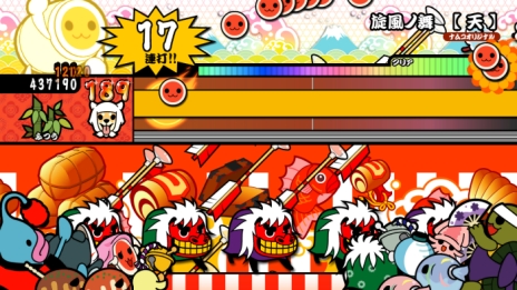 画像ギャラリー No.005のサムネイル画像 / 「太鼓の達人 あつめて★ともだち大作戦！」で6月23日に配信予定の楽曲や「きせかえ」の情報が公開に