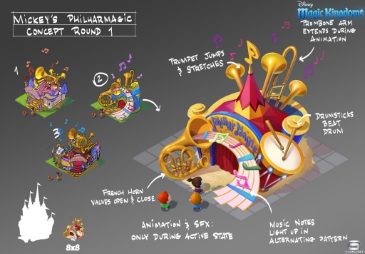 画像ギャラリー No.004のサムネイル画像 / 新作ディズニーゲーム「ディズニー:マジック キングダムズ」が発表