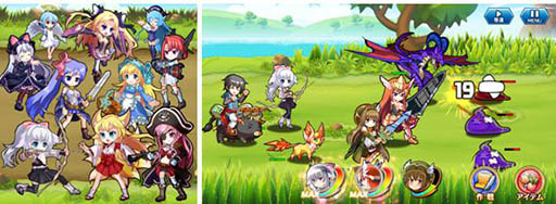 画像ギャラリー No.003のサムネイル画像 / iOS向けアクションRPG「バトルマーチ・オブ・ワルキューレ」の事前登録受付が本日スタート。特典はガチャ4回分のダイヤ100個