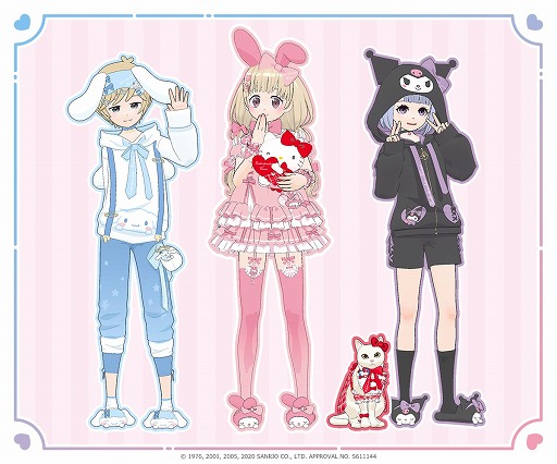 画像ギャラリー No.002のサムネイル画像 / 配信サービス「Mirrativ」がサンリオキャラクターズとコラボ。サンリオキャラをモチーフにしたアバターアイテムが登場