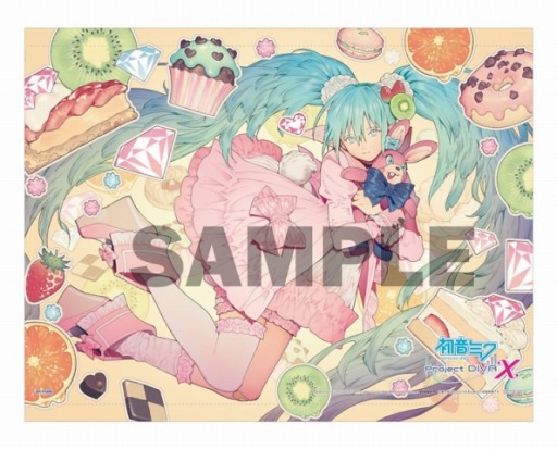 画像ギャラリー No.004のサムネイル画像 / 「初音ミク -Project DIVA- X」販売店別予約特典デザイン第1弾を公開