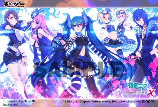 画像ギャラリー No.005のサムネイル画像 / 「初音ミク -Project DIVA- X」販売店別予約特典デザイン第1弾を公開