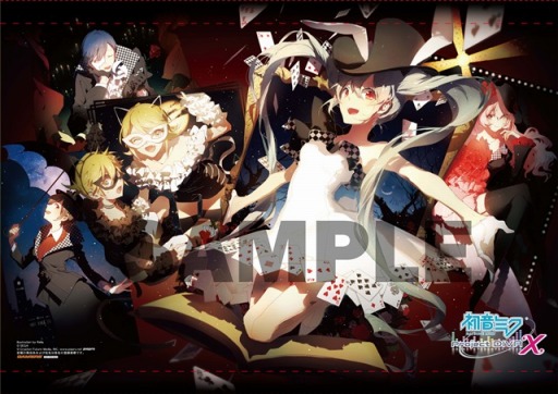 画像ギャラリー No.007のサムネイル画像 / 「初音ミク -Project DIVA- X」販売店別予約特典デザイン第1弾を公開