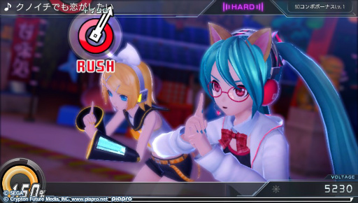 画像ギャラリー No.005のサムネイル画像 / 「初音ミク -Project DIVA- X」プレイレポートを掲載。新要素“ライブクエストモード”を体験! ミク達とのストーリーやコミュニケーションも楽しめる