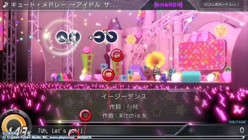 画像ギャラリー No.007のサムネイル画像 / 「初音ミク -Project DIVA- X」プレイレポートを掲載。新要素“ライブクエストモード”を体験! ミク達とのストーリーやコミュニケーションも楽しめる