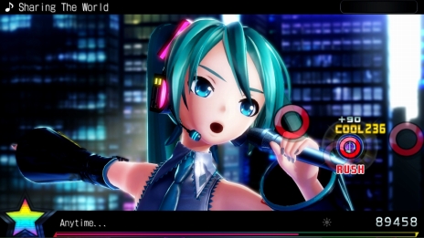 画像ギャラリー No.007のサムネイル画像 / PS4「初音ミク -Project DIVA- X HD」追加DLC情報を公開。「Sharing The World」と「Hand in Hand」の2曲がプレイ可能に