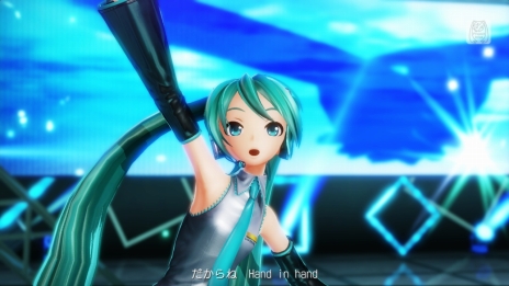 画像ギャラリー No.008のサムネイル画像 / PS4「初音ミク -Project DIVA- X HD」追加DLC情報を公開。「Sharing The World」と「Hand in Hand」の2曲がプレイ可能に