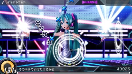 画像ギャラリー No.004のサムネイル画像 / 「初音ミク -Project DIVA- X HD」の体験版が本日配信に。「Satisfaction」など，計3曲が一足先にプレイできる