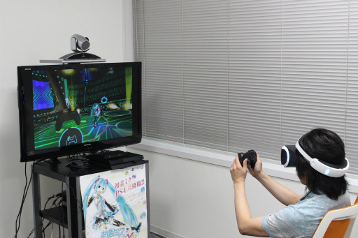 画像ギャラリー No.004のサムネイル画像 / 「初音ミク -Project DIVA- X HD」「初音ミク VRフューチャーライブ」のメディア体験会レポート。開発陣が語る“初音ミク×VR”の魅力とは