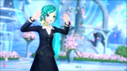画像ギャラリー No.001のサムネイル画像 / 「初音ミク -Project DIVA- X」，PS Vita版の初回特典はミクのキャビンアテンダント衣装