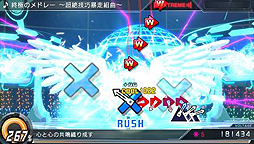 画像ギャラリー No.008のサムネイル画像 / PS Vita「初音ミク -Project DIVA- X」が本日発売。「終極のメドレー 〜超絶技巧暴走組曲〜」の“最高難易度”リズムゲーム映像も