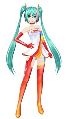 画像ギャラリー No.001のサムネイル画像 / 「初音ミク -Project DIVA- X」，DLC「レーシングミク 2016 Ver.」が4月28日に配信