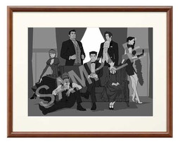 画像ギャラリー No.004のサムネイル画像 / 「逆転裁判画廊」で販売されるオリジナルグッズやコラボドリンクの詳細が発表