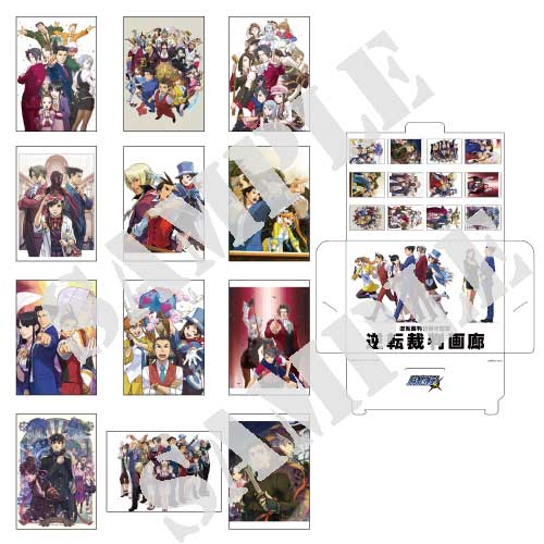 画像ギャラリー No.009のサムネイル画像 / 「逆転裁判画廊」で販売されるオリジナルグッズやコラボドリンクの詳細が発表
