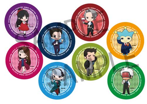 画像ギャラリー No.012のサムネイル画像 / 「逆転裁判画廊」で販売されるオリジナルグッズやコラボドリンクの詳細が発表