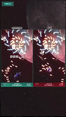 画像ギャラリー No.007のサムネイル画像 / 敵機/敵弾を自機にかすめてレベルアップせよ。iOS向けSTG「サイヴァリア・リアセンブル」を紹介する「（ほぼ）日刊スマホゲーム通信」第1189回