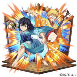 画像ギャラリー No.024のサムネイル画像 / 「逆転オセロニア」，「鬼滅の刃」の好きなキャラを1体選んでもらえるコラボを開催