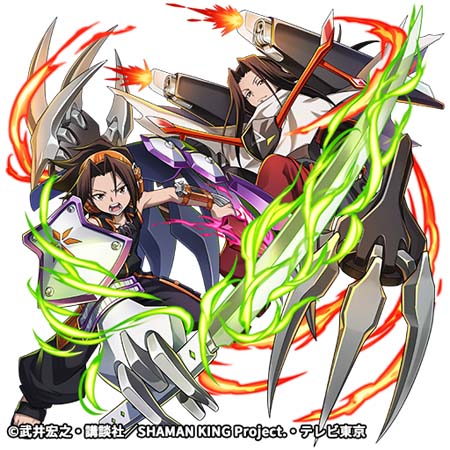 画像ギャラリー No.004のサムネイル画像 / 「逆転オセロニア」×TVアニメ「SHAMAN KING」コラボイベントがスタート。「葉＆アンナ（A+）」の獲得チャンス