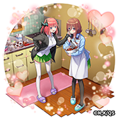 画像ギャラリー No.013のサムネイル画像 / 「逆転オセロニア」,TVアニメ「五等分の花嫁」とのコラボを開催。好きなすやすやキャラと交換できる「いつつごメダル」をプレゼント