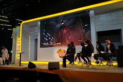 画像ギャラリー No.003のサムネイル画像 / ［TGS 2017］「巨影都市」ベリアルや3式機龍などが登場する第2弾PVも公開されたステージイベントをレポート。明坂聡美さんがソルジャーレギオンの襲撃に絶叫