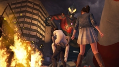 画像ギャラリー No.005のサムネイル画像 / 「巨影都市」に襲来したウルトラマンベリアルとウルトラマン，ウルトラマンタロウ，ウルトラマンゼロが対決。ストーリー序盤の流れも紹介