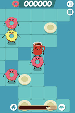 画像ギャラリー No.003のサムネイル画像 / 「コーヒードーナツパズル」,かんたんゲームでサービスが開始に