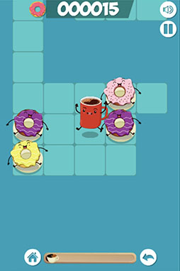 画像ギャラリー No.004のサムネイル画像 / 「コーヒードーナツパズル」,かんたんゲームでサービスが開始に