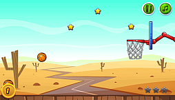 画像ギャラリー No.001のサムネイル画像 / Yahoo!ゲーム かんたんゲーム,「ひっぱりバスケット」を配信