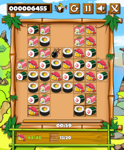 画像ギャラリー No.002のサムネイル画像 / Yahoo!ゲームかんたんゲームに「スシマッチング」が登場