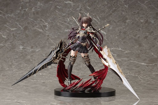 画像ギャラリー No.001のサムネイル画像 / 「神撃のバハムート」に登場する「ディアドラグーン・フォルテ」のフィギュアが6月に発売