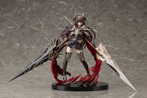 画像ギャラリー No.002のサムネイル画像 / 「神撃のバハムート」に登場する「ディアドラグーン・フォルテ」のフィギュアが6月に発売