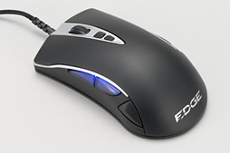 画像ギャラリー No.003のサムネイル画像 / 「EDGE 101」レビュー前編。HORI初のPCゲーマー向けマウス，その外観と握りやすさをチェックする