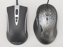 画像ギャラリー No.004のサムネイル画像 / 「EDGE 101」レビュー前編。HORI初のPCゲーマー向けマウス，その外観と握りやすさをチェックする