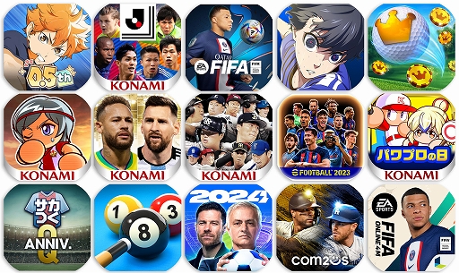 画像ギャラリー No.001のサムネイル画像 / 「プロ野球スピリッツA」がモバイルスポーツゲームにおける世界/日本の収益1位に。日本のランキングはKONAMIの独走状態