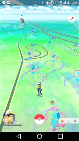 画像ギャラリー No.038のサムネイル画像 / 「Pokémon GO」ジムバトルはどう戦う? ジムの攻め方,守り方を基本から解説。ポケモンの巣の“今”も調査してきた