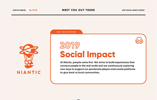 画像ギャラリー No.001のサムネイル画像 / 「2019 Niantic Social Impact Report」と題したレポートが公開。プレイヤーが歩いた総距離は163億キロメートルに達する