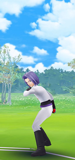 画像ギャラリー No.004のサムネイル画像 / 「ポケモンGO」にムサシとコジロウがニャース気球に乗って参上。今冬公開予定の「劇場版ポケットモンスター ココ」とのコラボイベントとして開催