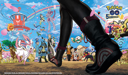 画像ギャラリー No.001のサムネイル画像 / 「ポケモンGO」の5周年を記念した記事がNianticの公式ブログで公開。節目を祝う映像やイラストも掲載