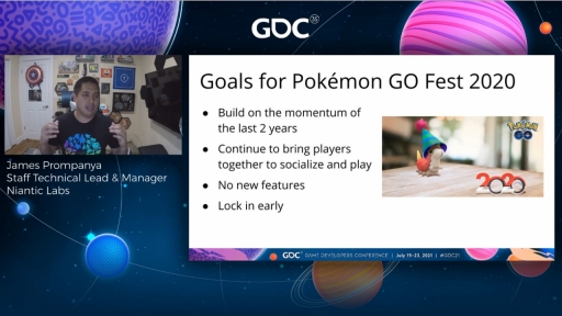 画像ギャラリー No.003のサムネイル画像 / ［GDC 2021］「ポケモンGO」の大型イベント・Pokémon GO Fest 2020を振り返る。初のバーチャル開催はどのように成功したか