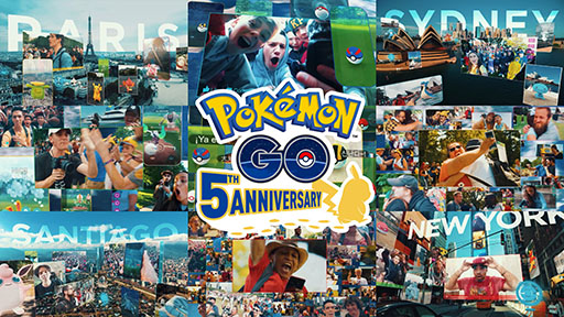 画像ギャラリー No.001のサムネイル画像 / 「ポケモンGO」の配信5周年を記念した特別映像“Adventures Go on!”が公開に。世界各地のニュースやコミュニティを約2分の映像で紹介