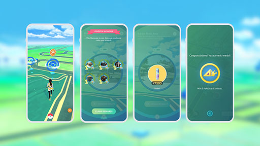 画像ギャラリー No.002のサムネイル画像 / 「ポケモンGO」,ほかのトレーナーとポケモンを見せ合える「ポケストップおひろめ」を実装。大きさを競って報酬をもらおう