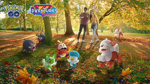 画像ギャラリー No.002のサムネイル画像 / 「ポケモンGO」,9月1日に開幕する新シーズン「冒険の日々」の情報が公開に。ニャオハ,ホゲータ,クワッスらパルデア地方のポケモンたちを実装