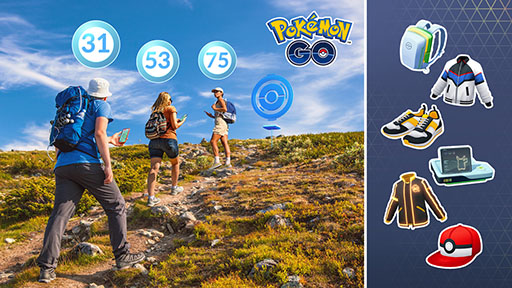 画像ギャラリー No.005のサムネイル画像 / 「ポケモンGO」,10月15日よりトレーナーレベルの上限を50から80に引き上げ。レベルアップに応じて各種リワードも受け取れる