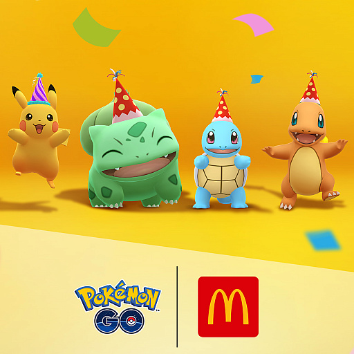 画像ギャラリー No.001のサムネイル画像 / 「ポケモン GO」,マクドナルドとパートナーシップを締結。「ポケモン夏マック」でさまざまな商品と企画を展開